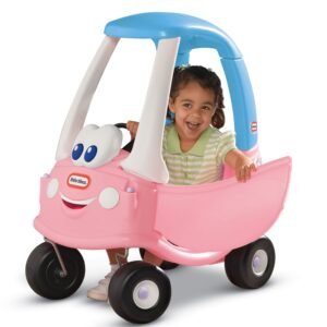 LITTLE TIKES PINK & BLUE COUPE CAR