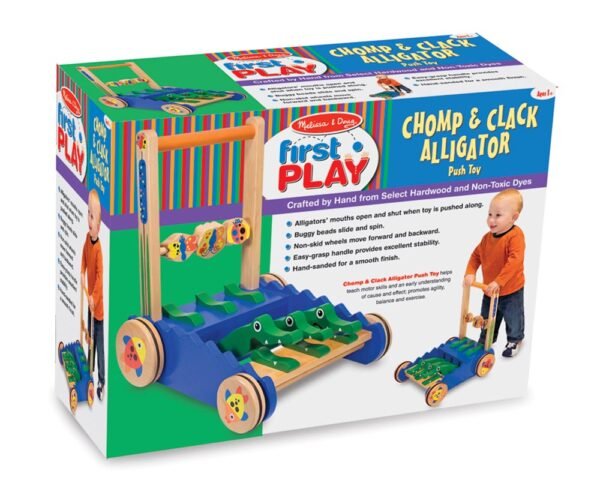 Melissa & Doug Chomp & Clack Alligator Walker (1+ years old) - Image 3