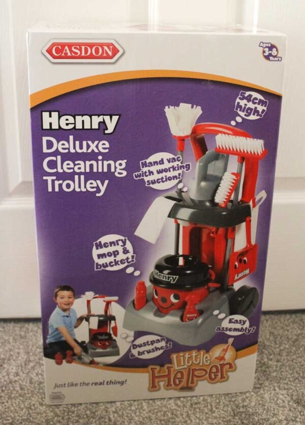 Casdon Henry Deluxe Cleaning Trolly (3+ Years Old) - Image 2